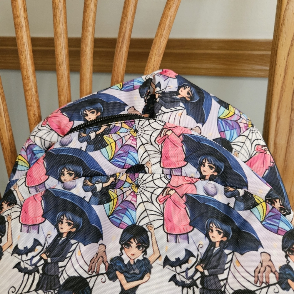 "Wednesday Adams" Backpack - Picture 4 of 7